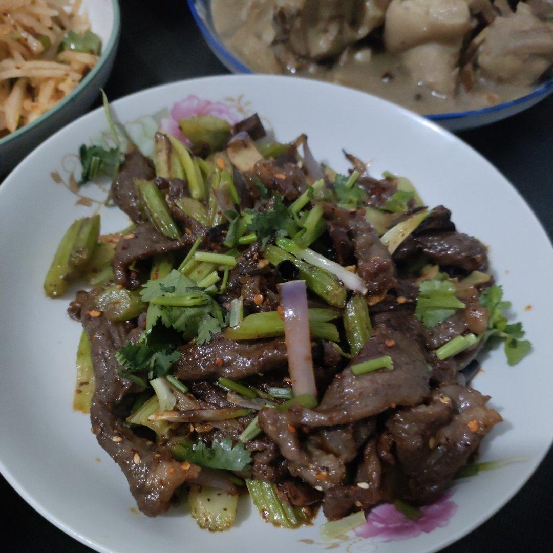 香辣牛肉