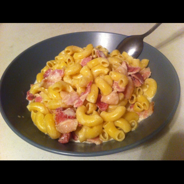 芝士培根意大利面