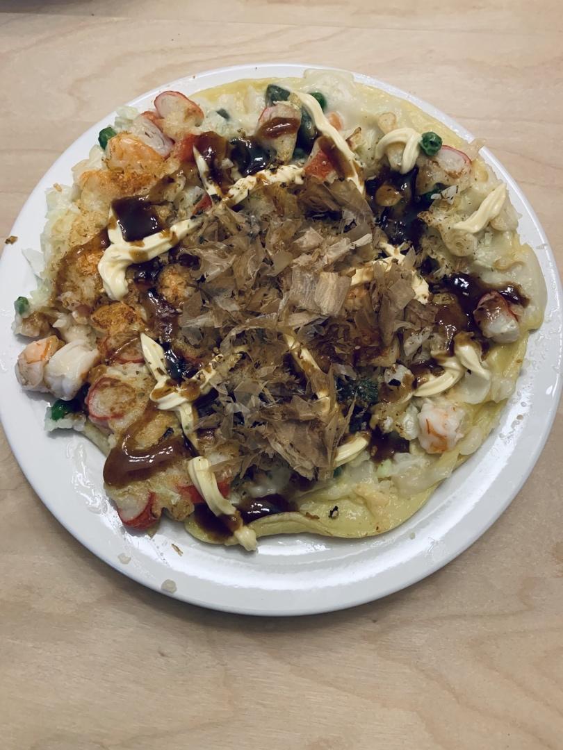 大阪烧 (Okonomiyaki)
