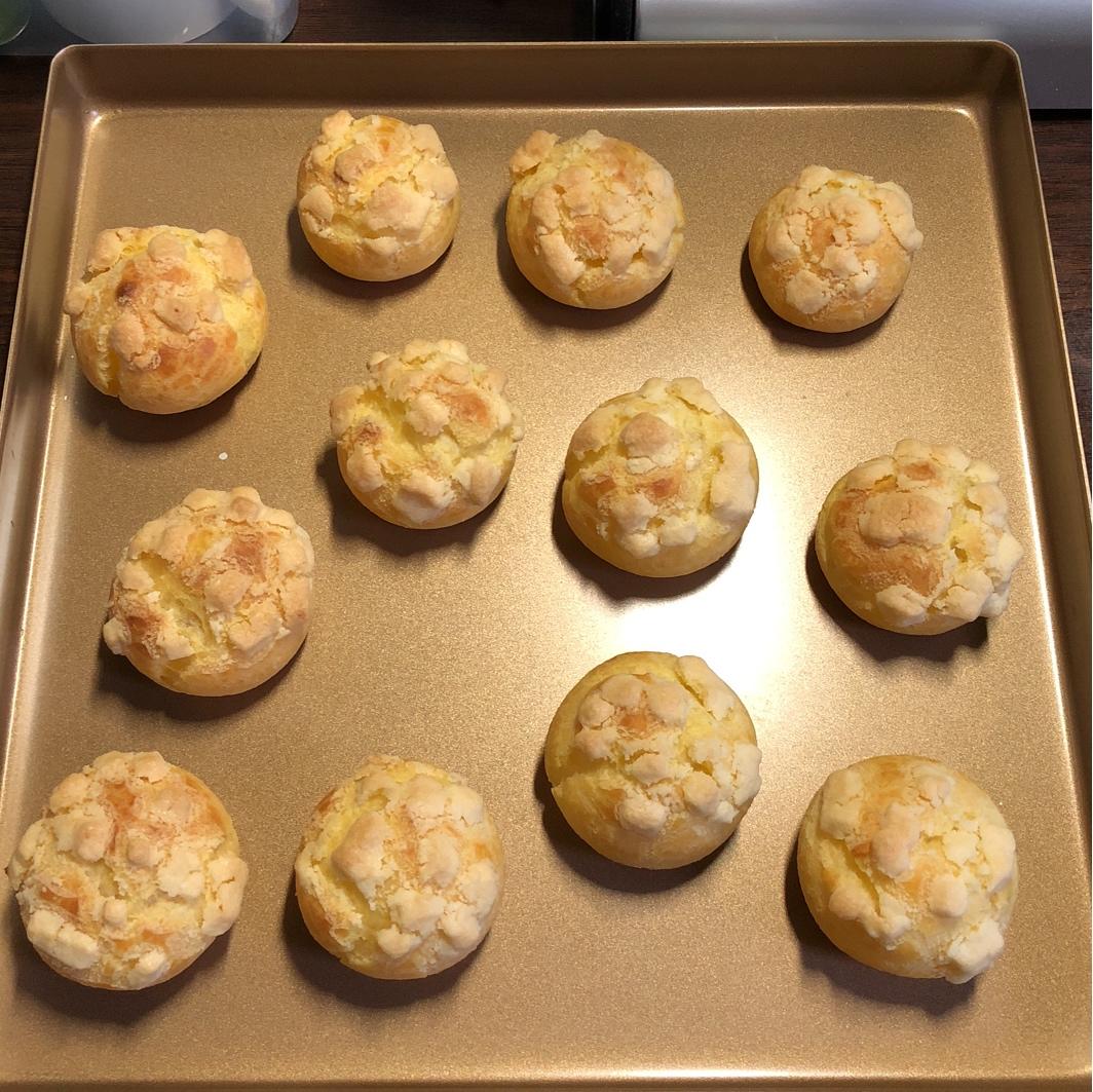 十分美味的酥皮泡芙