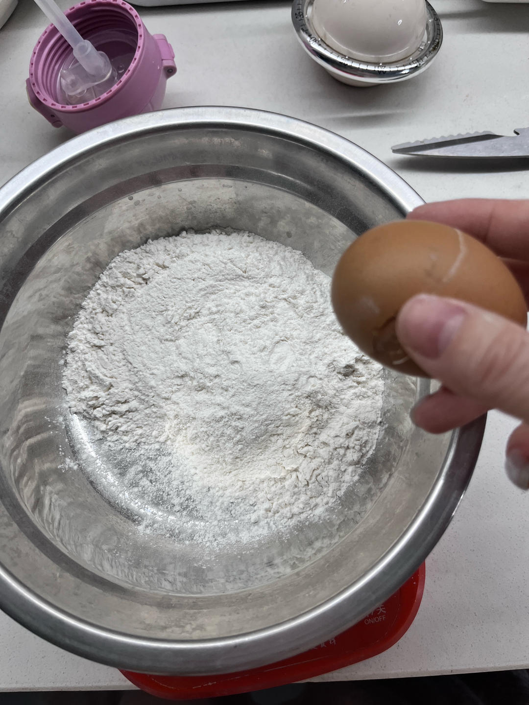 纯奶手撕吐司的做法 步骤1