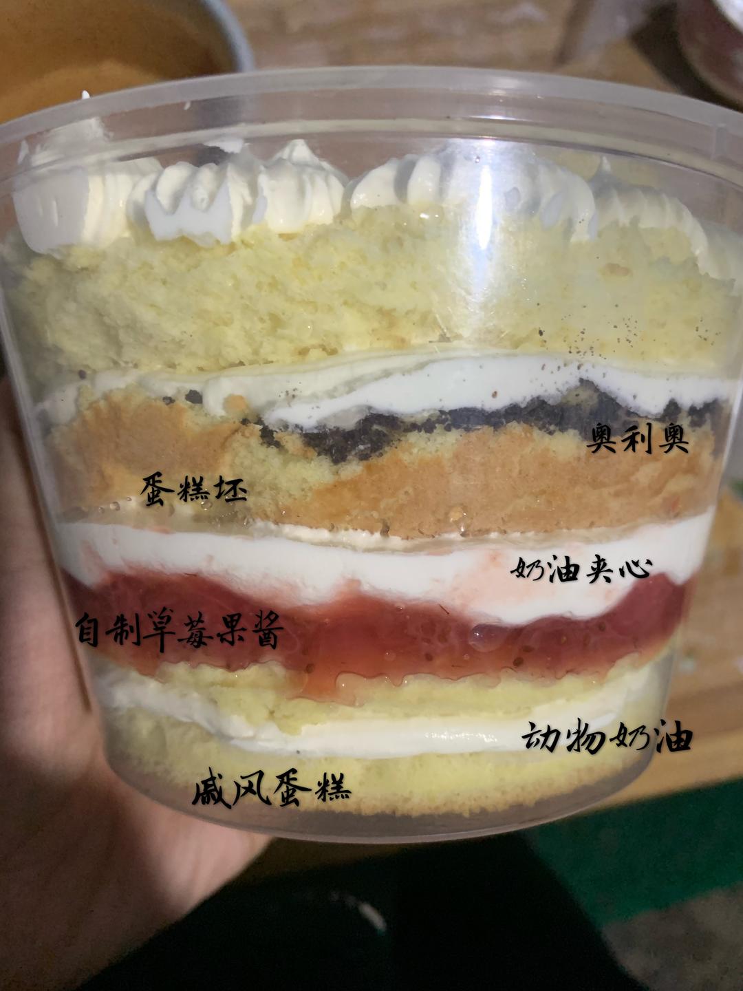 美味盒子蛋糕