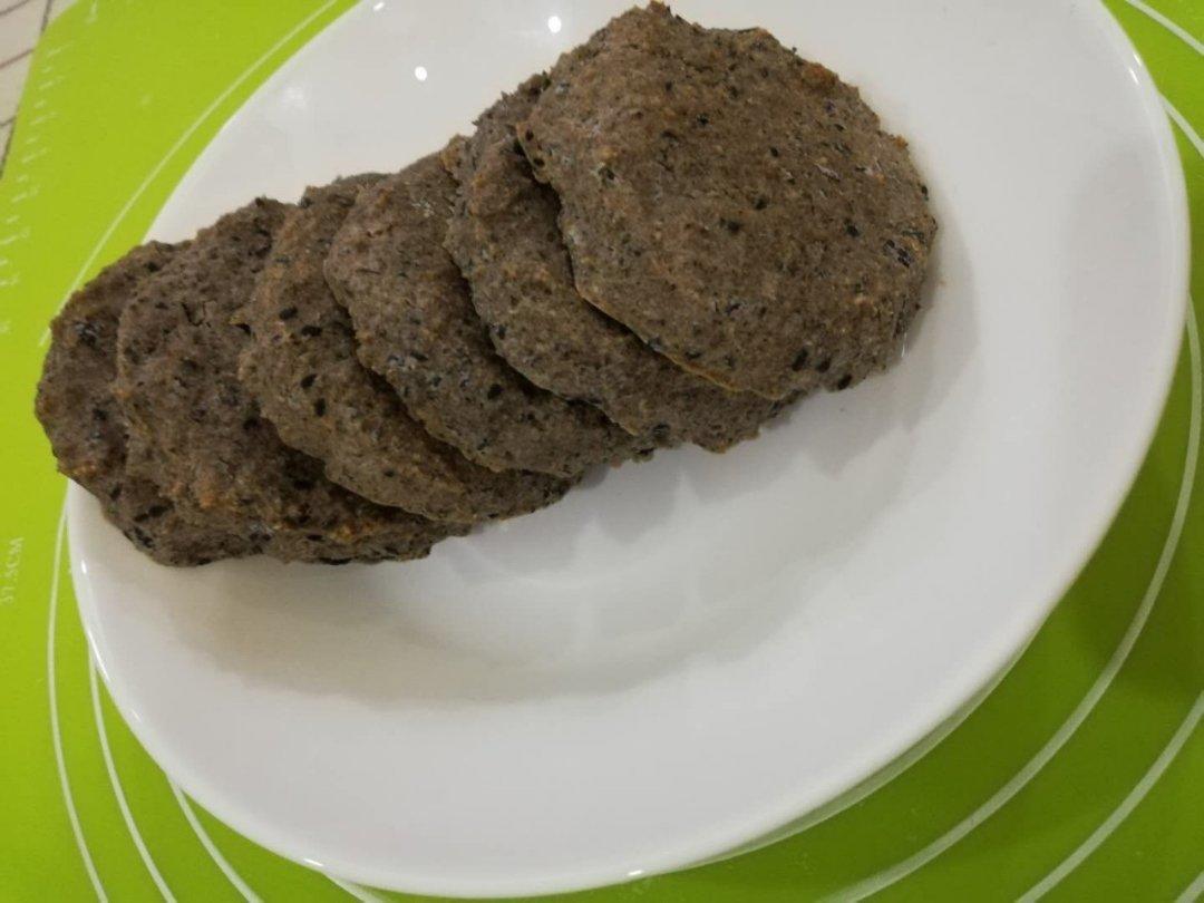 烤箱版豆渣饼