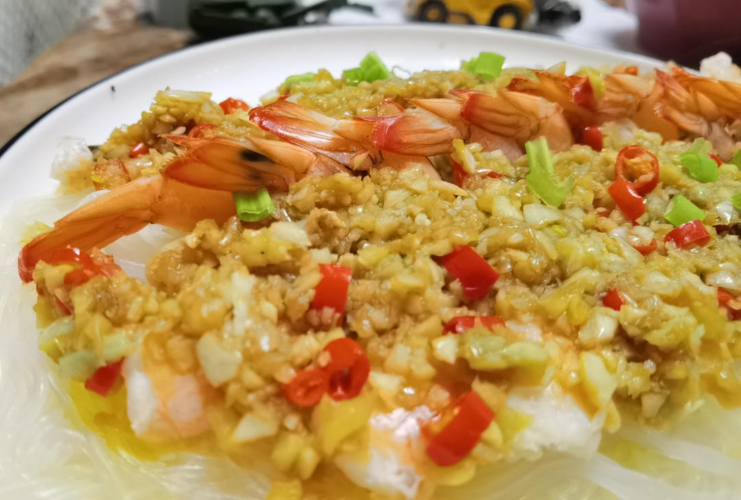 蒜蓉粉丝开背虾