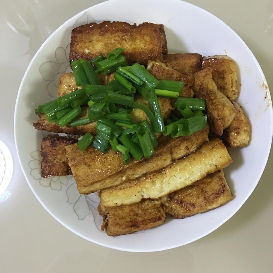 蚝油煎豆腐