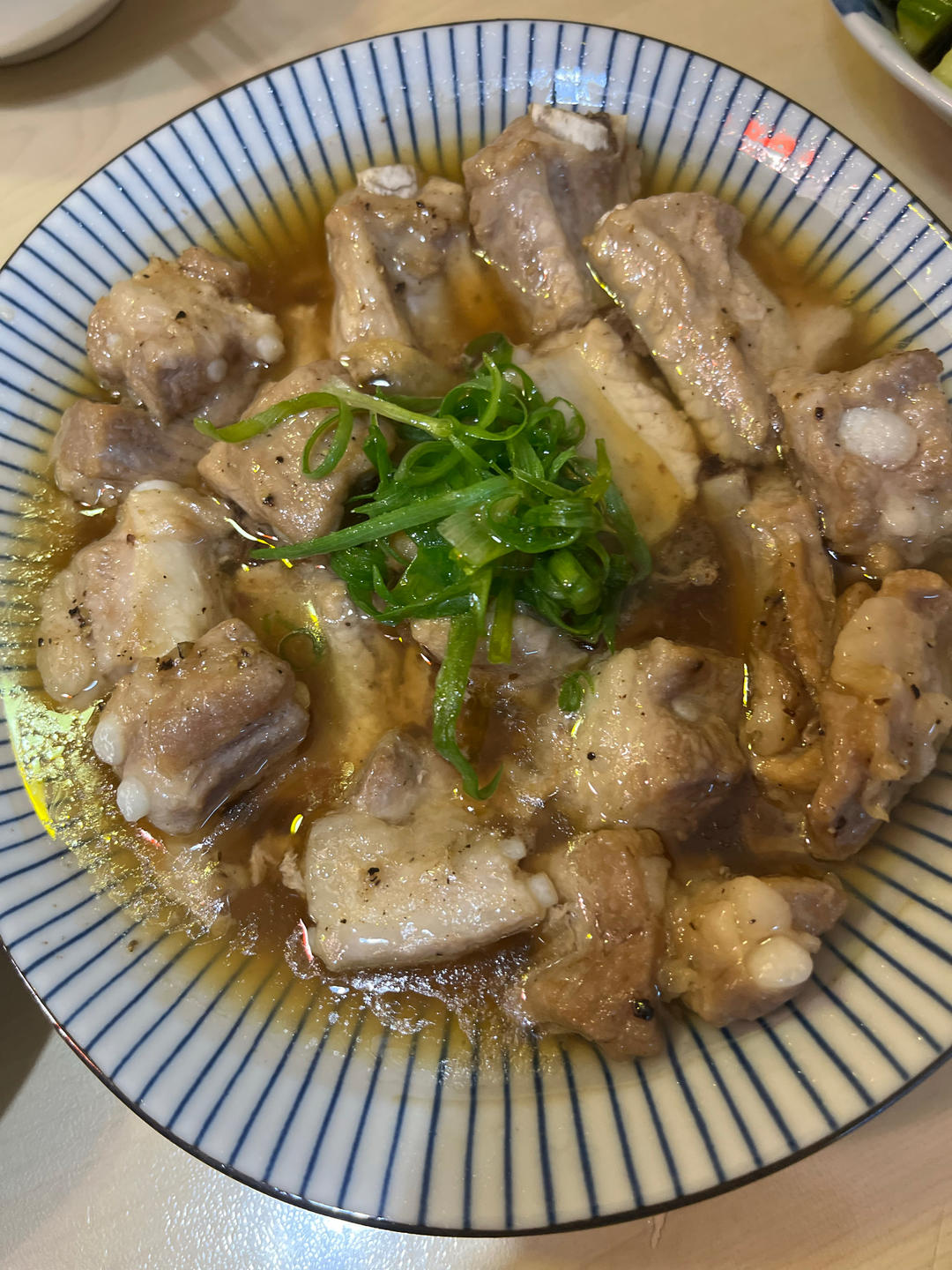 一学就会的葱香清蒸排骨