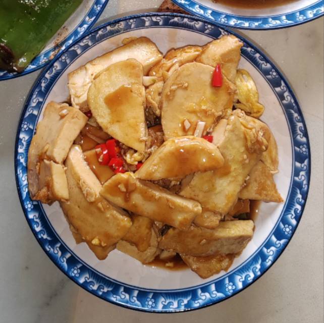 无敌好吃的香煎豆腐