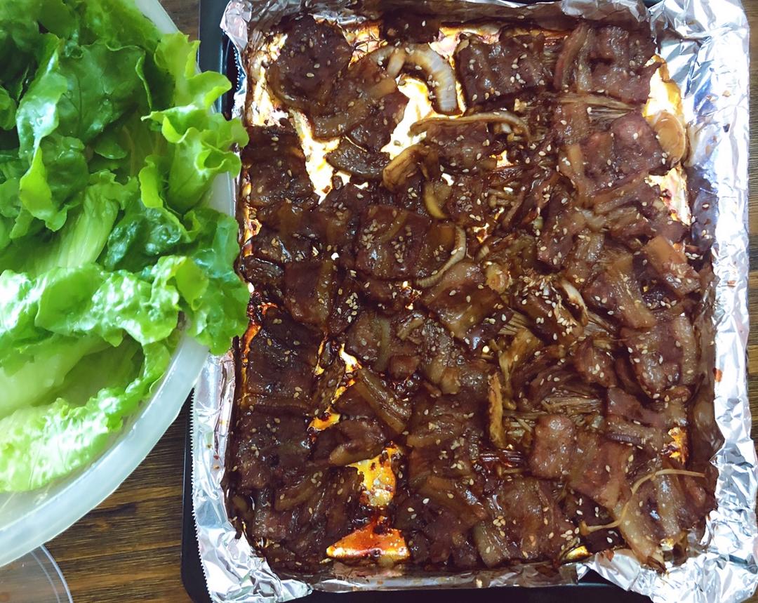 烤五花肉（韩式、烤箱五花肉）