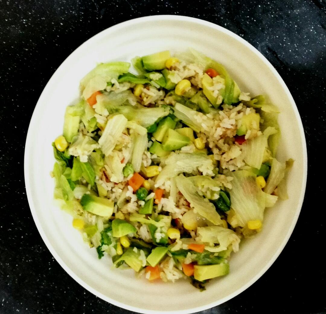 牛油果炒饭