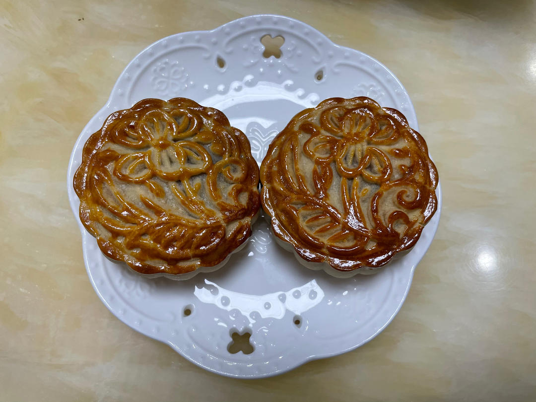 【终极版广式月饼配方】表皮油亮的秘诀！