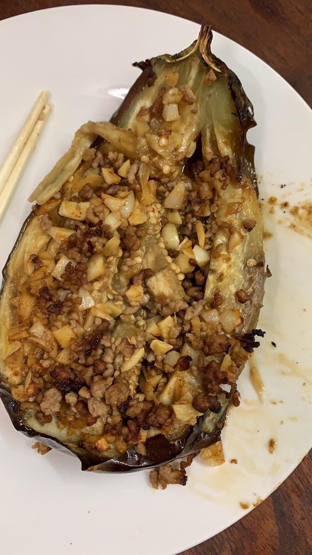 CC招牌菜销魂烤茄子，百吃不厌！
