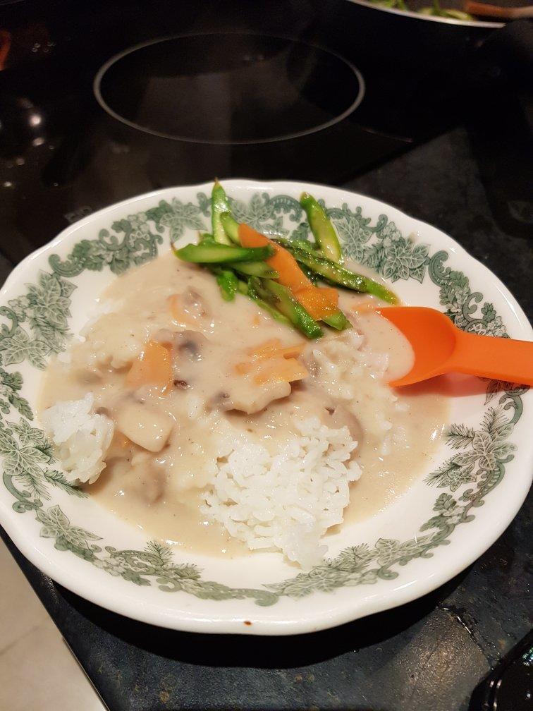 奶油蘑菇汤（完美比例版）