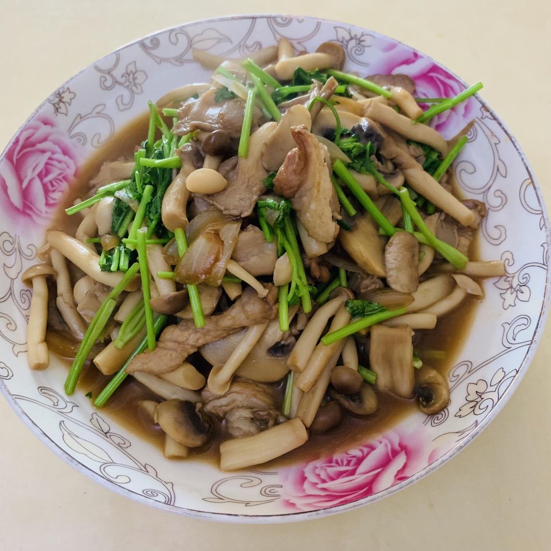 蚝油蘑菇