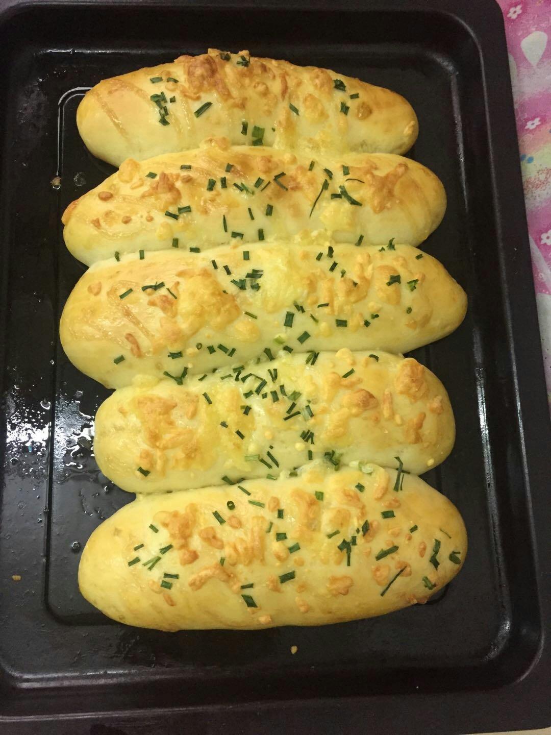 香葱芝士面包条