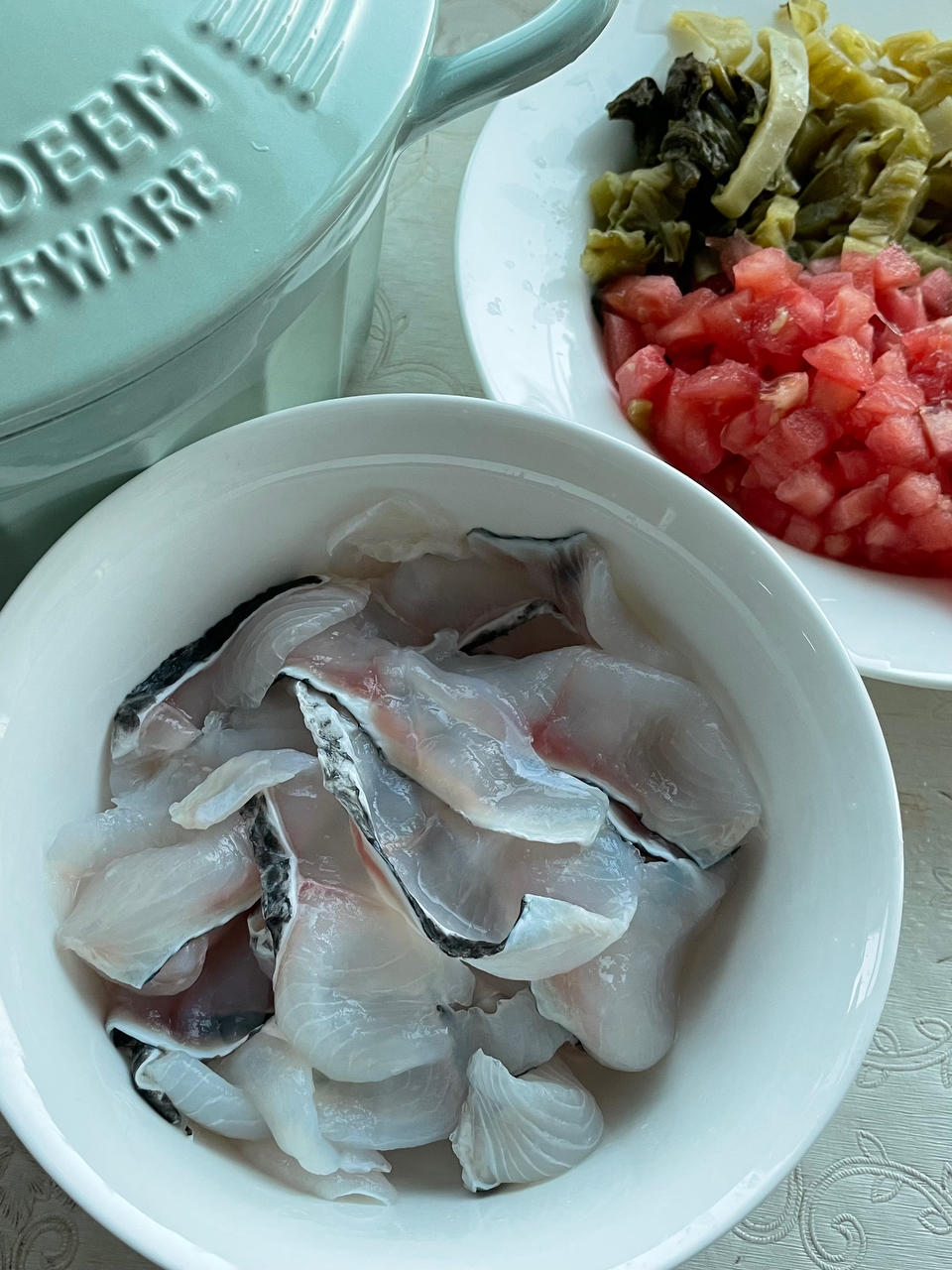 番茄鱼片汤【12月北鼎珐琅锅食谱】