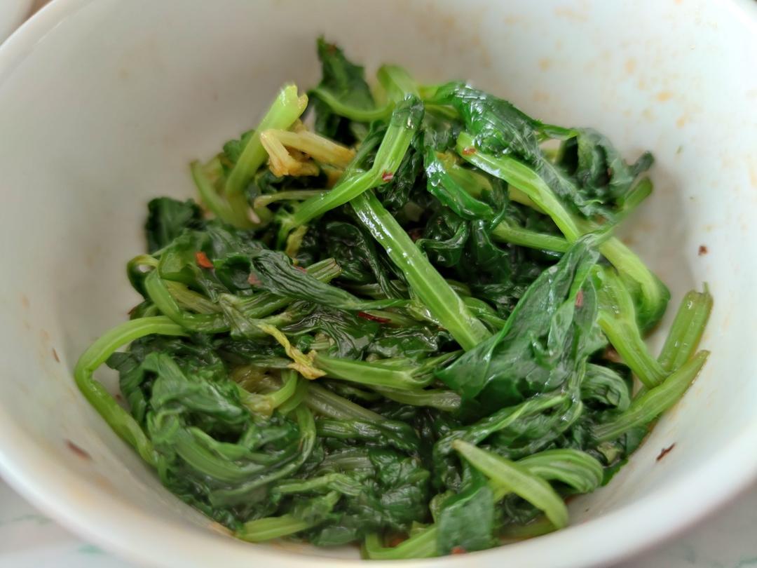 芹菜叶小咸菜