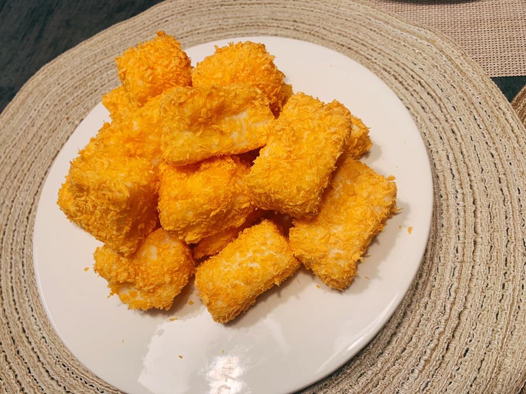 雯guo饰非做的无需油炸的脆皮炸鲜奶