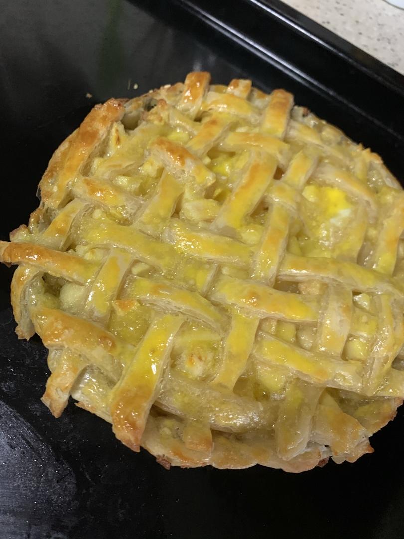 简易快手苹果派