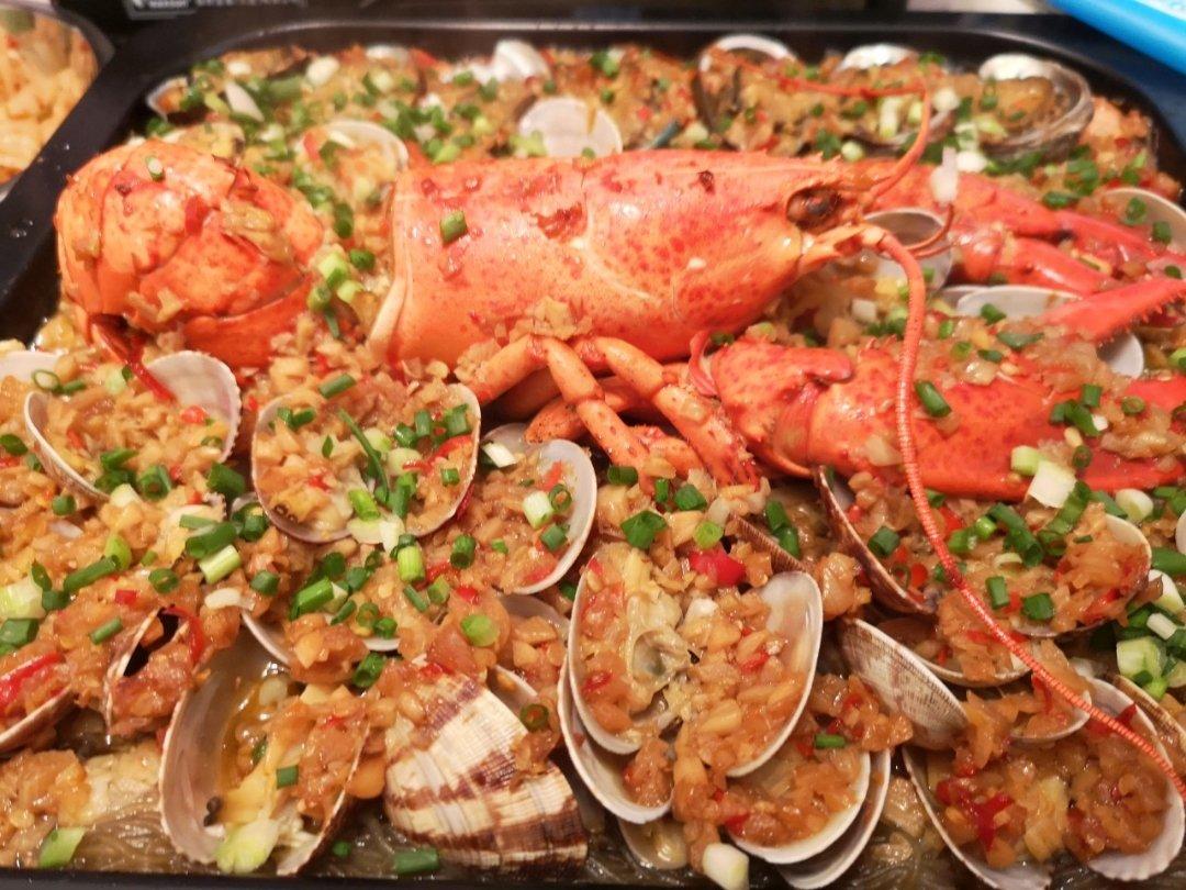 蒜香吮指海鲜大咖——松下NU-JK200W大蒸烤箱食谱