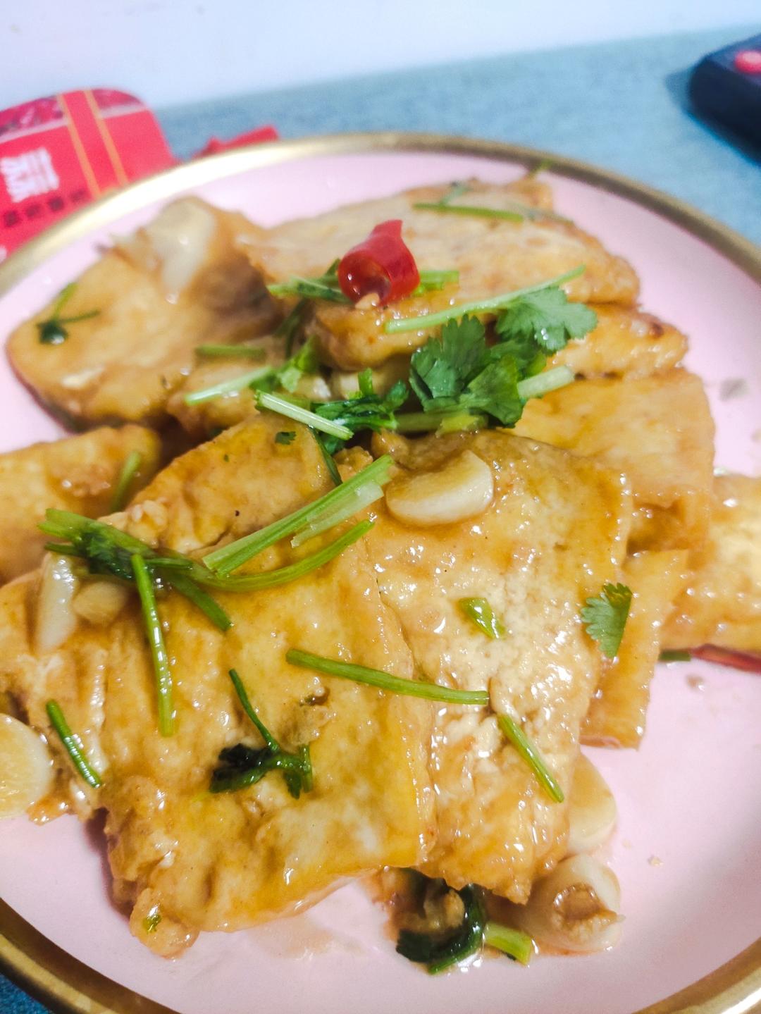 无敌好吃的香煎豆腐