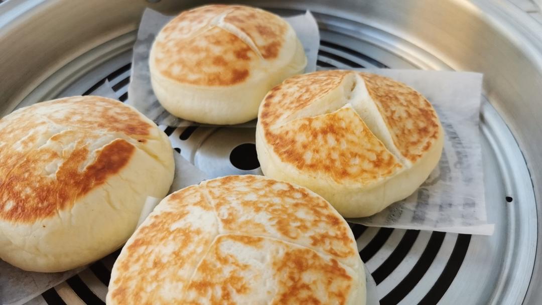 奶香开花馒头❤️蛋奶馒头❤️馒头吃出面包味