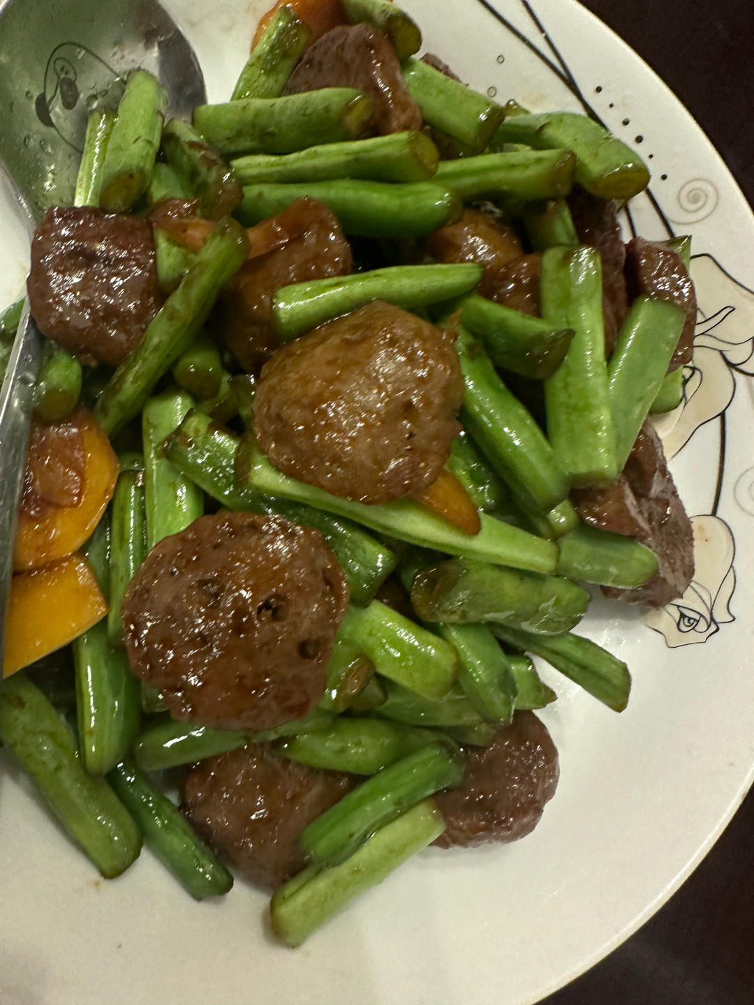 今日菜谱：香炒牛肉丸