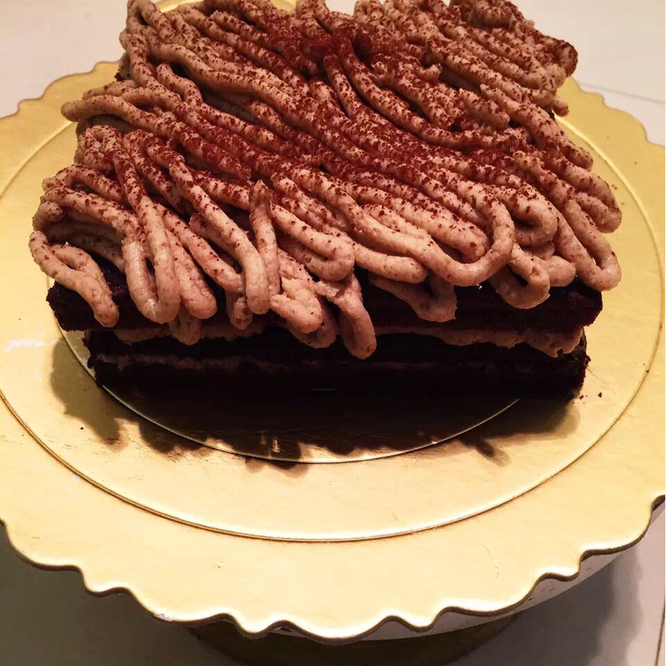 栗子巧克力蛋糕