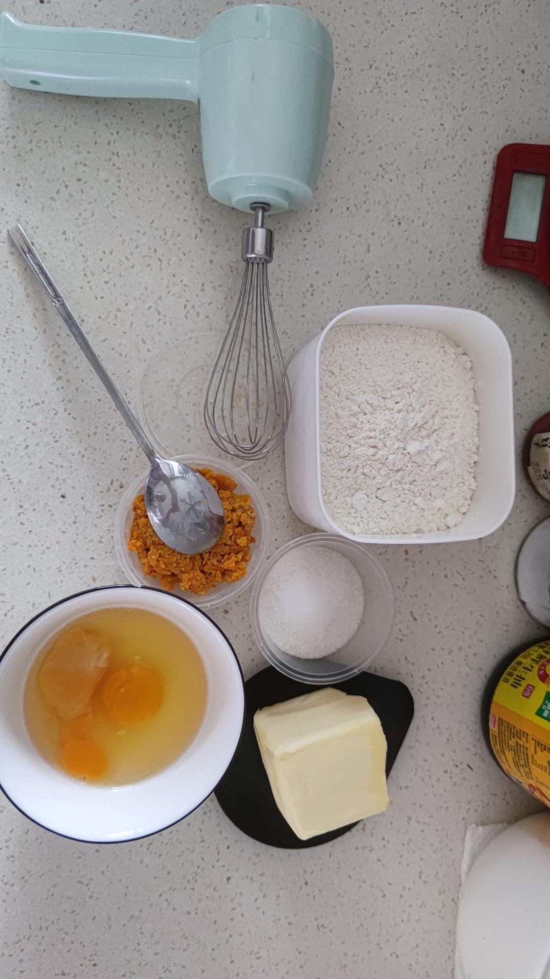 香酥咸蛋黄饼干