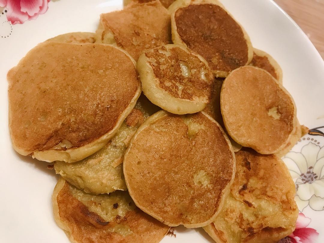 宝宝辅食-香蕉饼