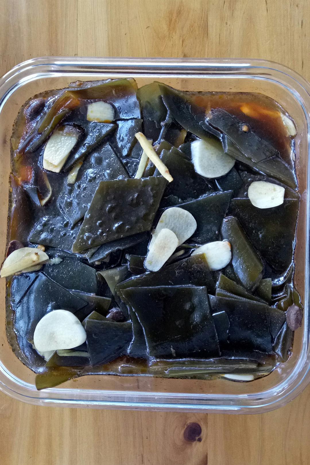 简单美味的酸辣海带块