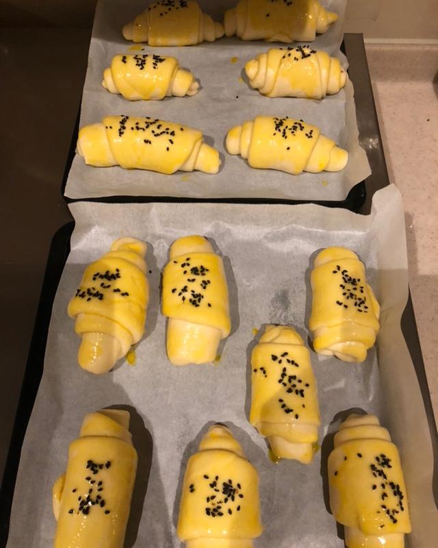 皇冠花朵面包（面包机版和面）