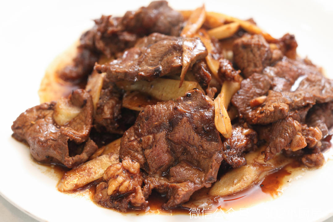 仔姜炒牛腱 <302小厨房>的做法