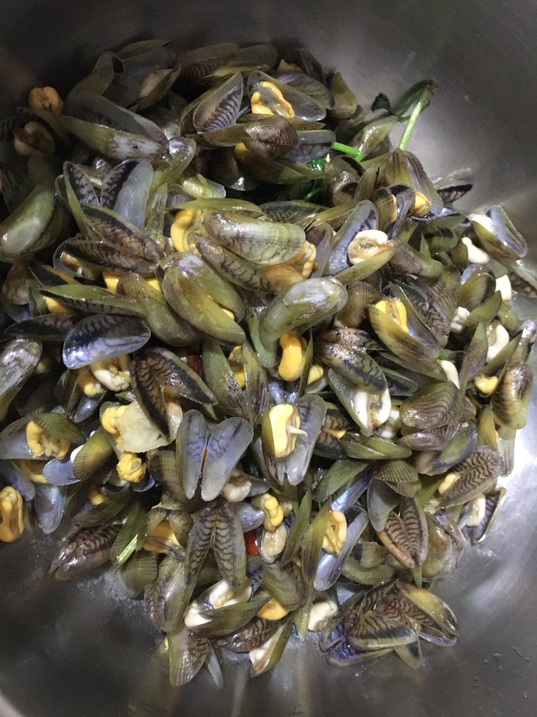 炒薄壳（海瓜子）