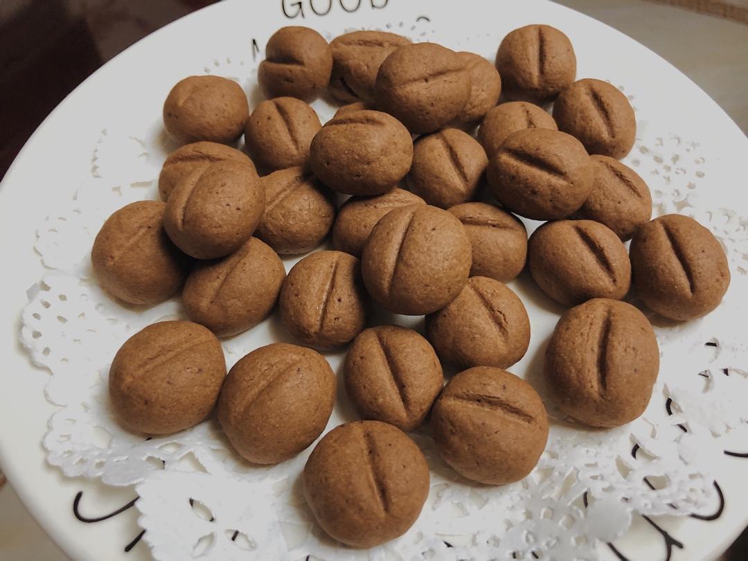 咖啡豆豆饼干