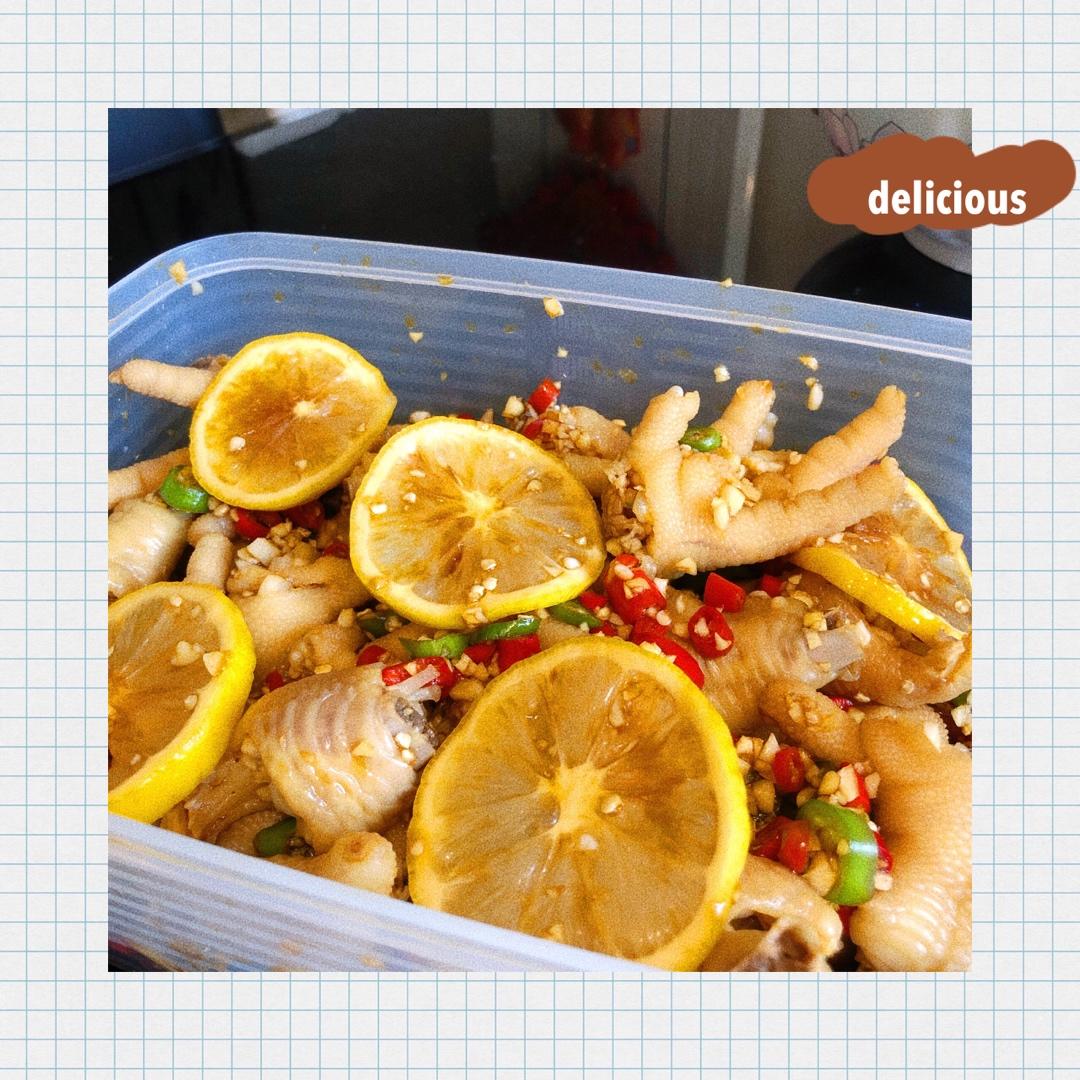 停不下来的秘制凉拌鸡爪