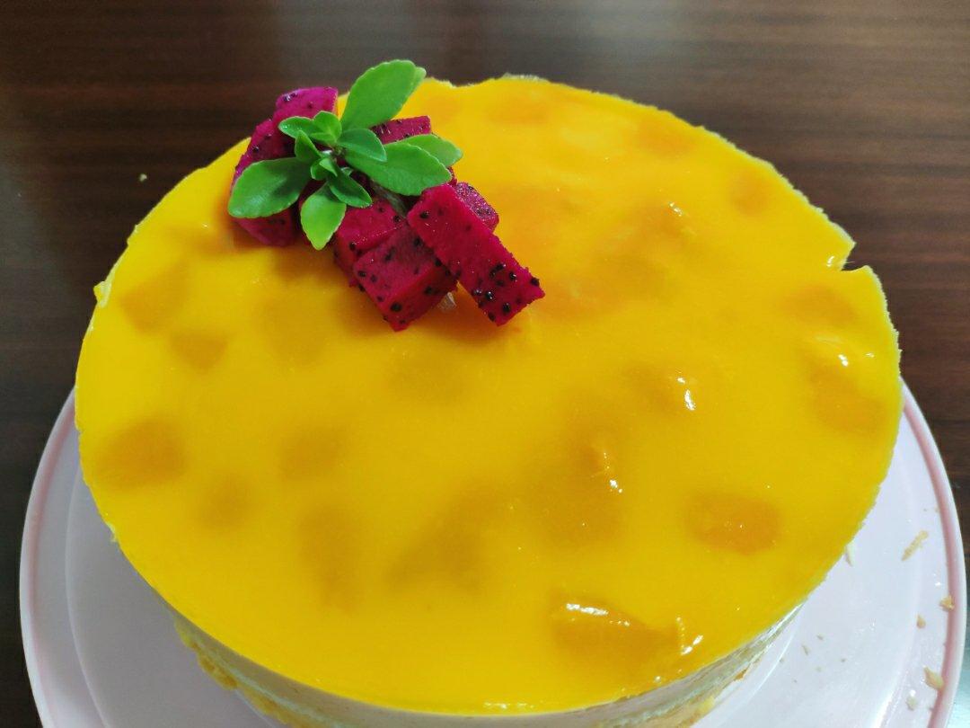 芒果慕斯蛋糕🍰（8寸）