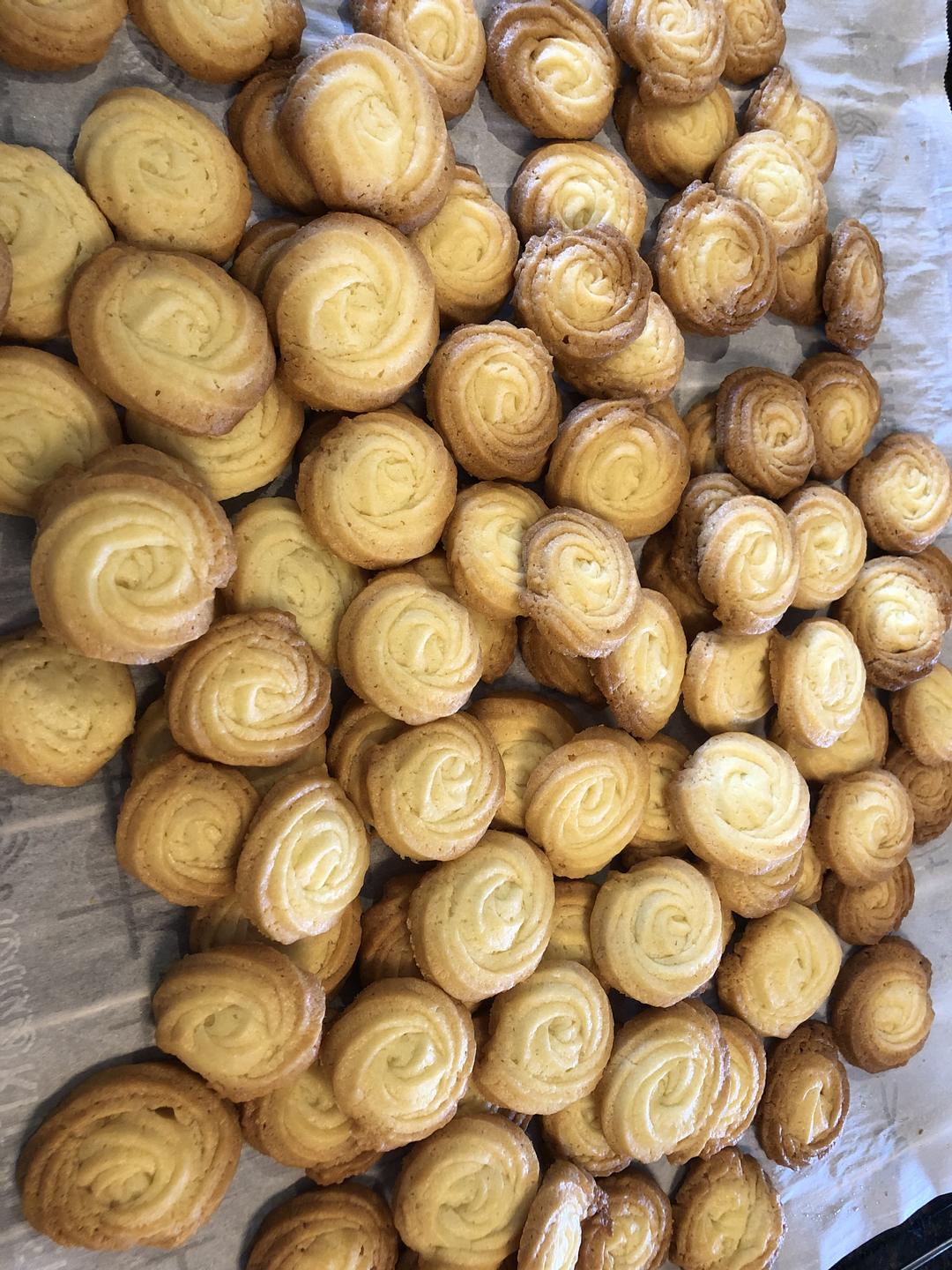 黄油曲奇饼干的做法