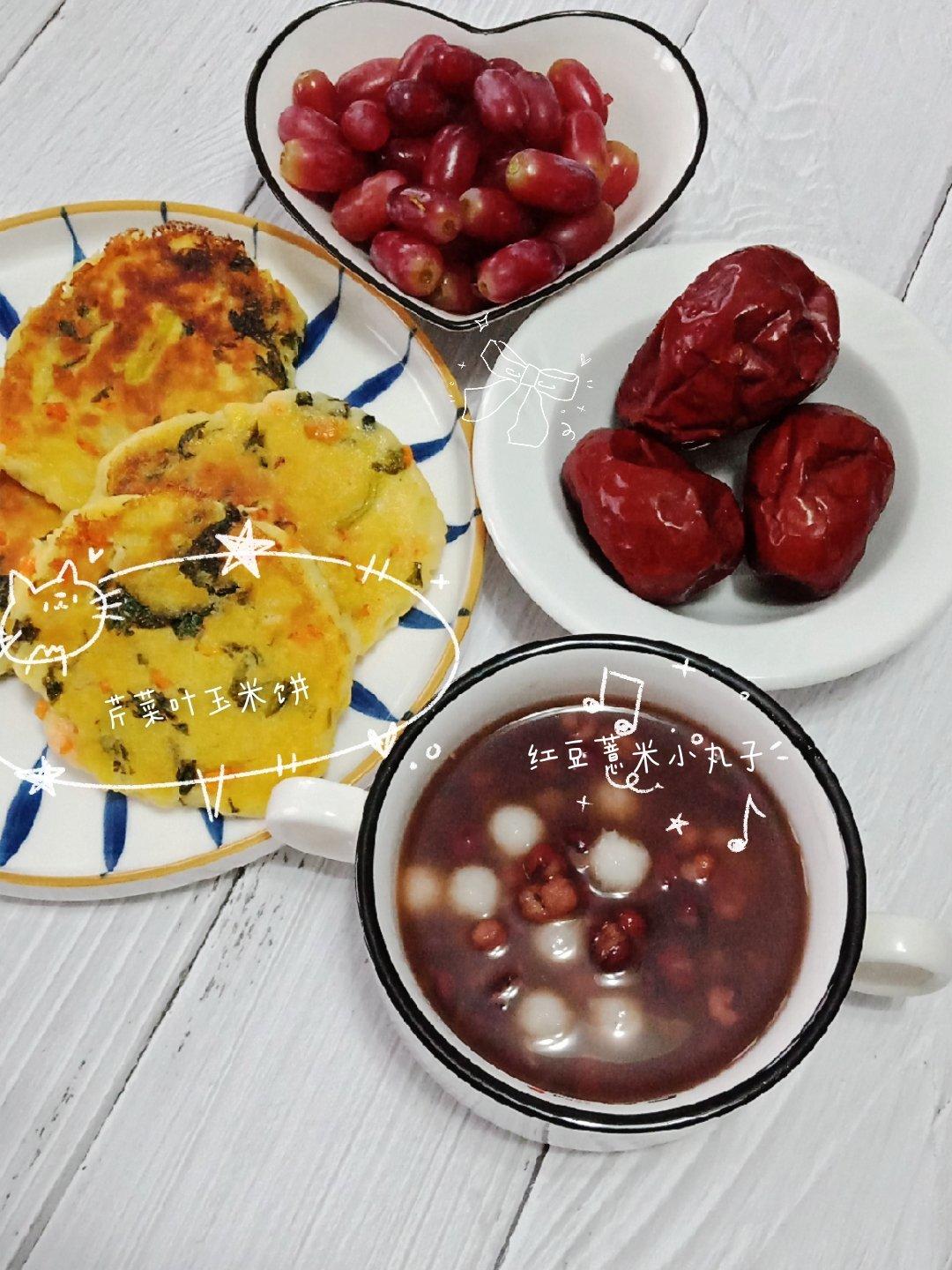 玉米面菜饼子（贴饼子）