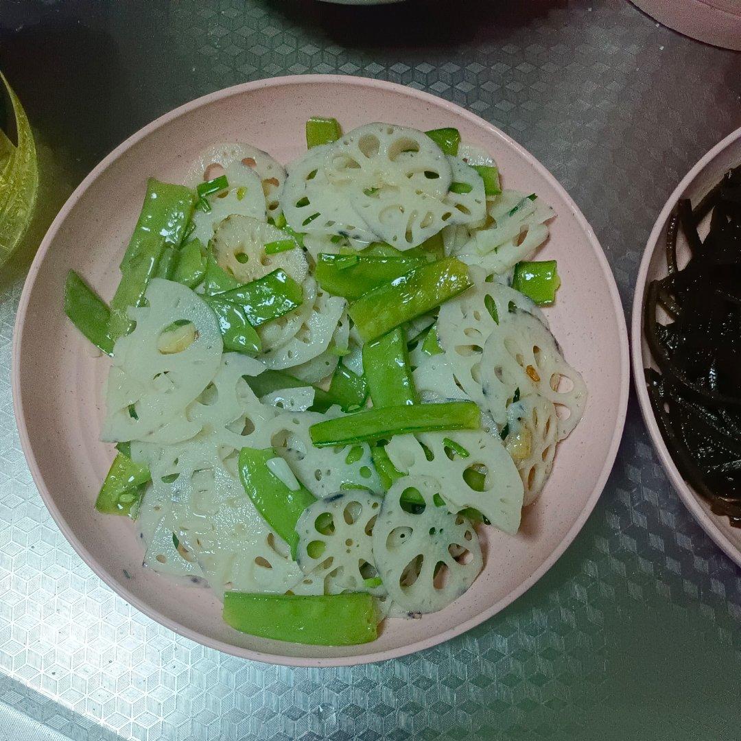 怎么炒，炒出来不发黑的香脆炒藕片