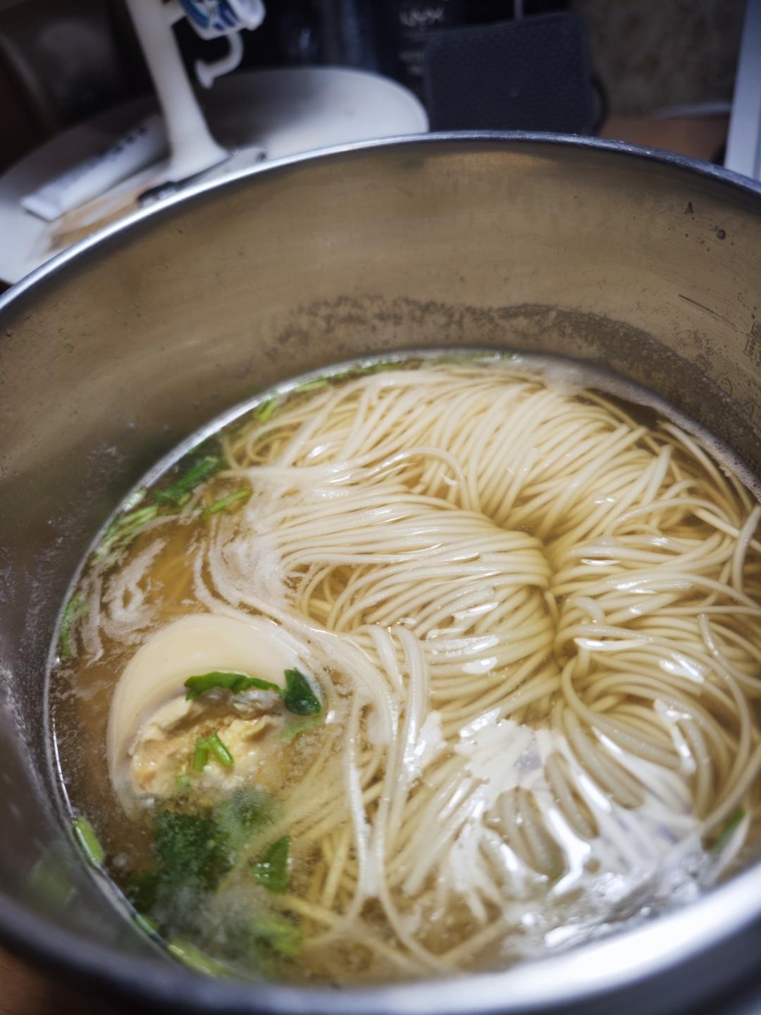 清水汤面——宿舍健康日食记