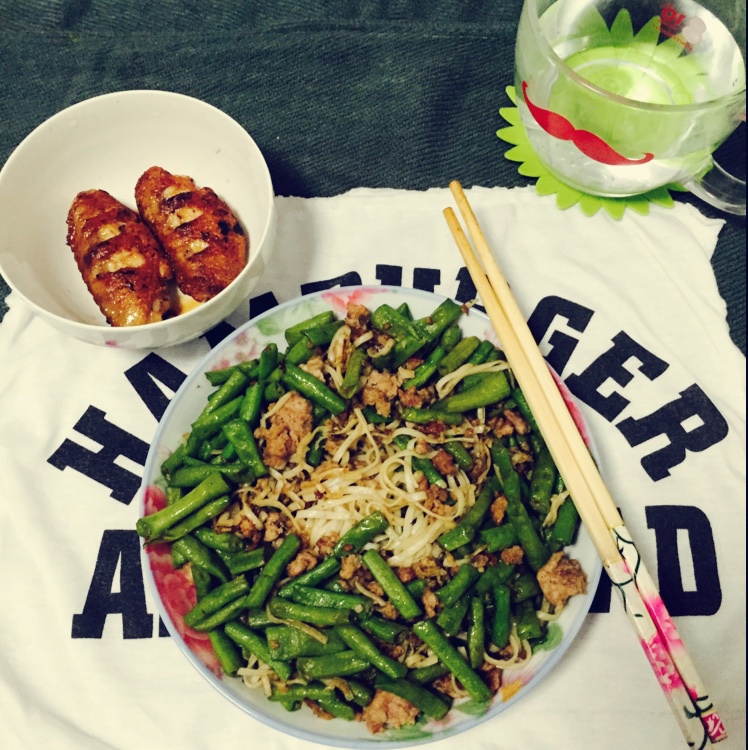 豆角焖面