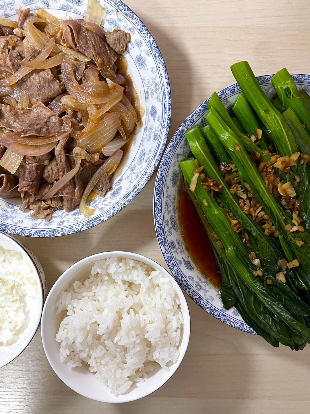 白灼菜心