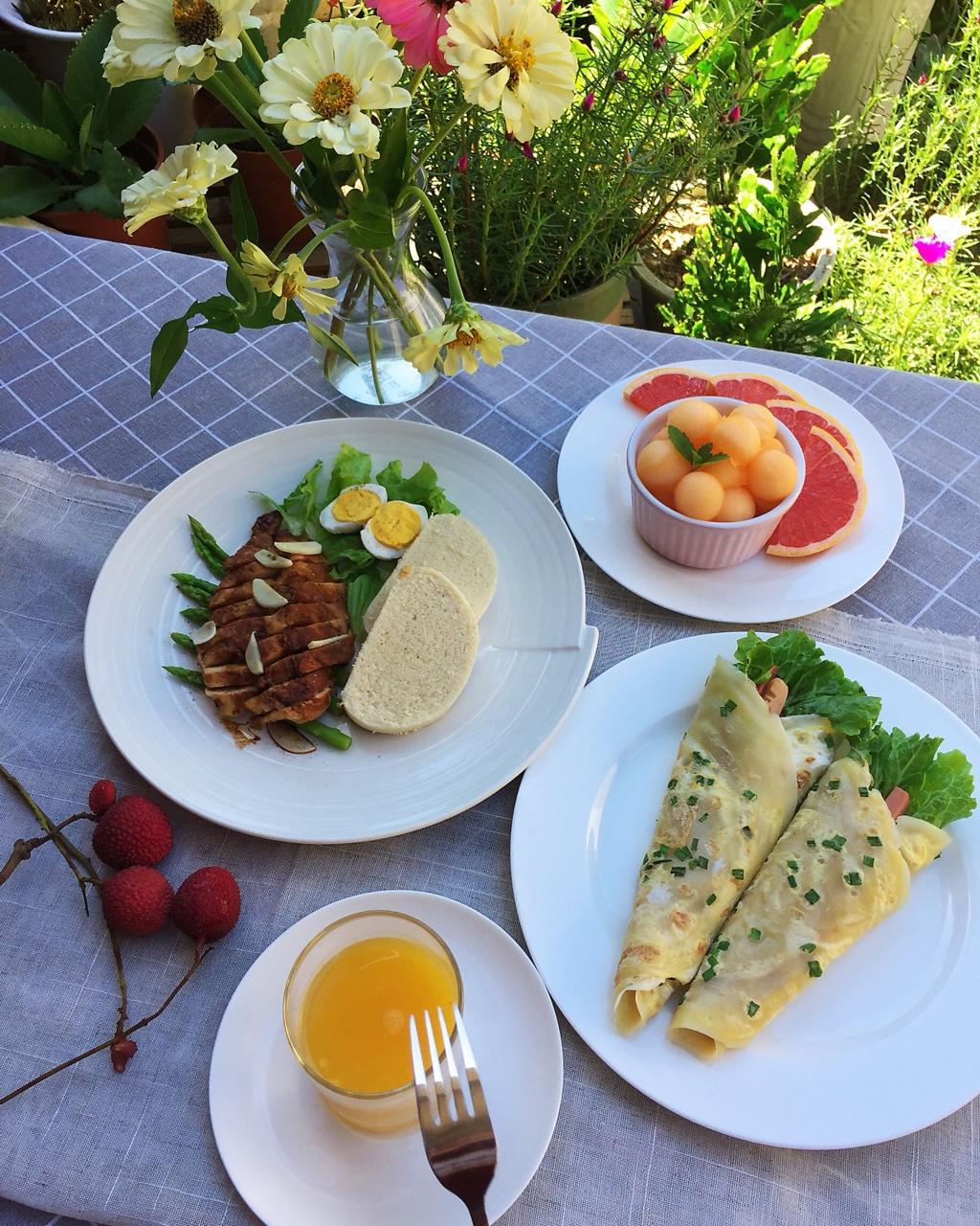 葱花蛋饼（快手营养早餐）