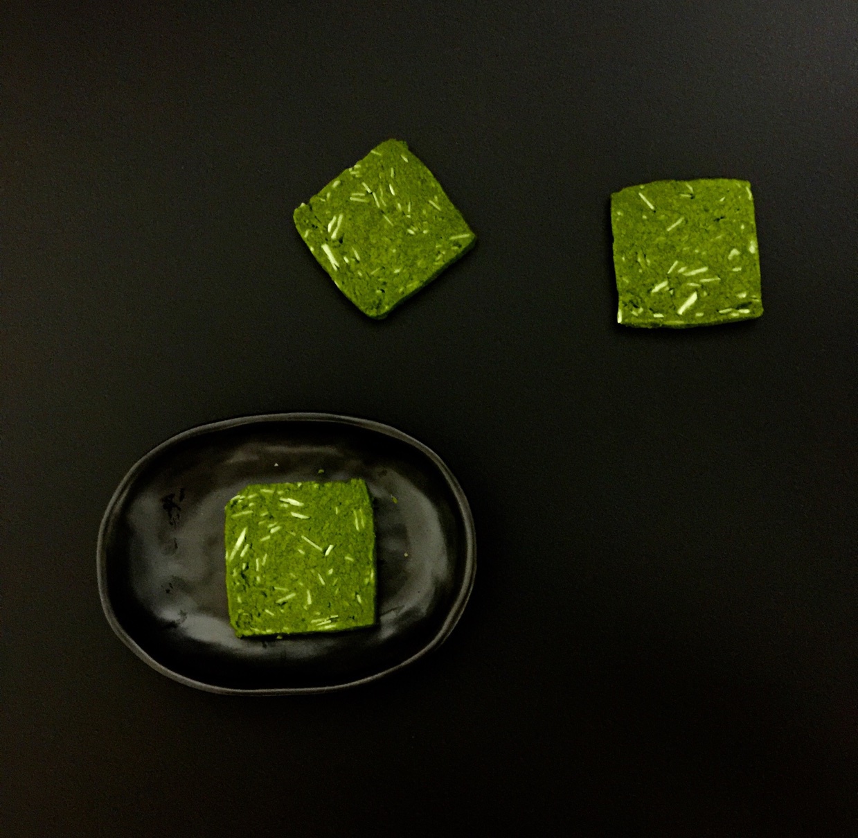 抹茶杏仁饼干