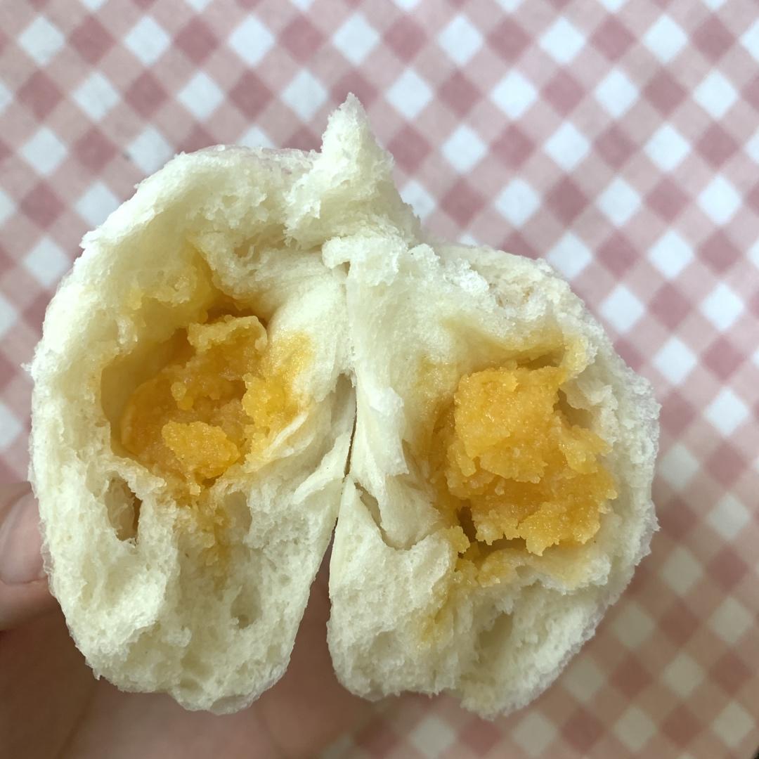 黄金流沙奶黄包-根本停不下来[提供健康版红薯馅心]