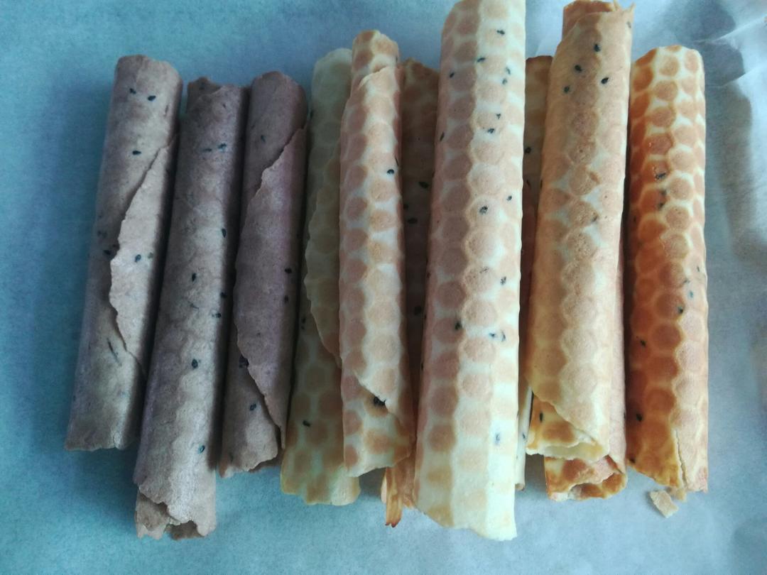 香脆可口的蛋卷卷