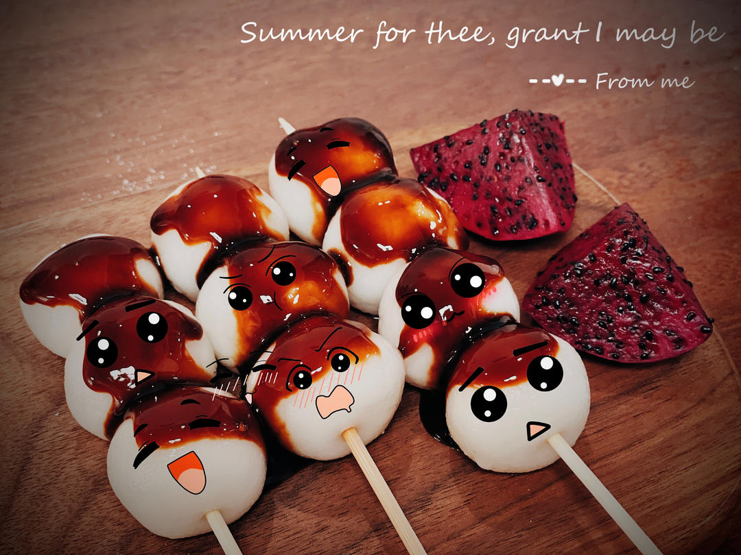 Q弹爽滑，10分钟吃到正宗日式酱油小丸子🍡