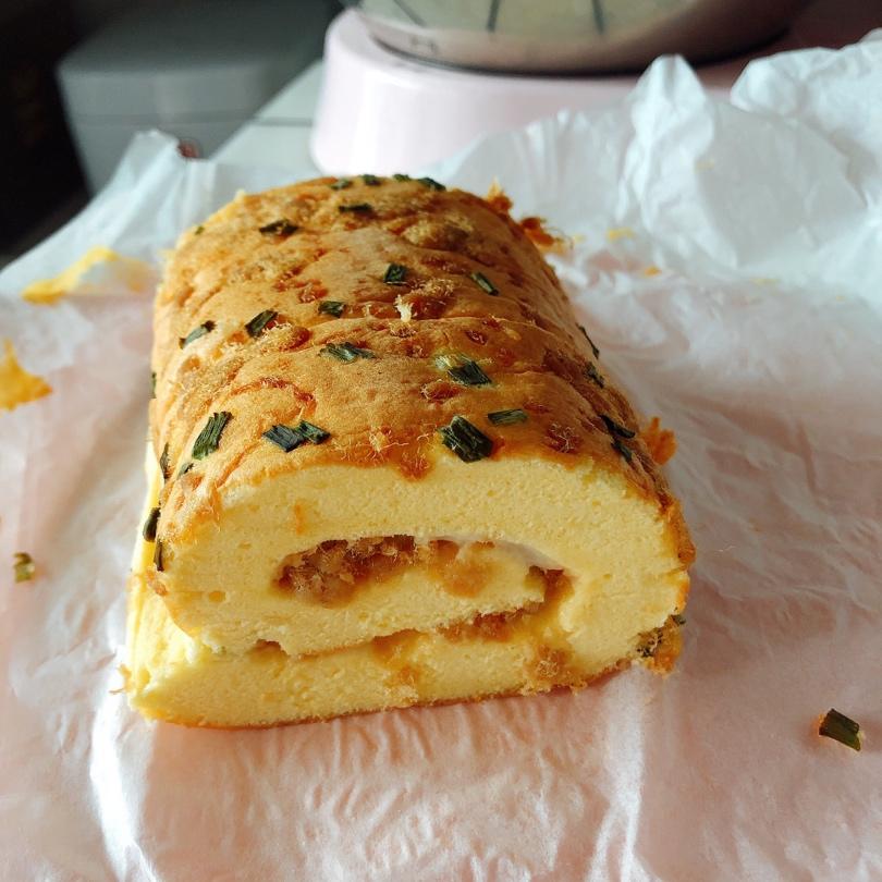 香葱肉松卷 蛋糕卷-无敌美味