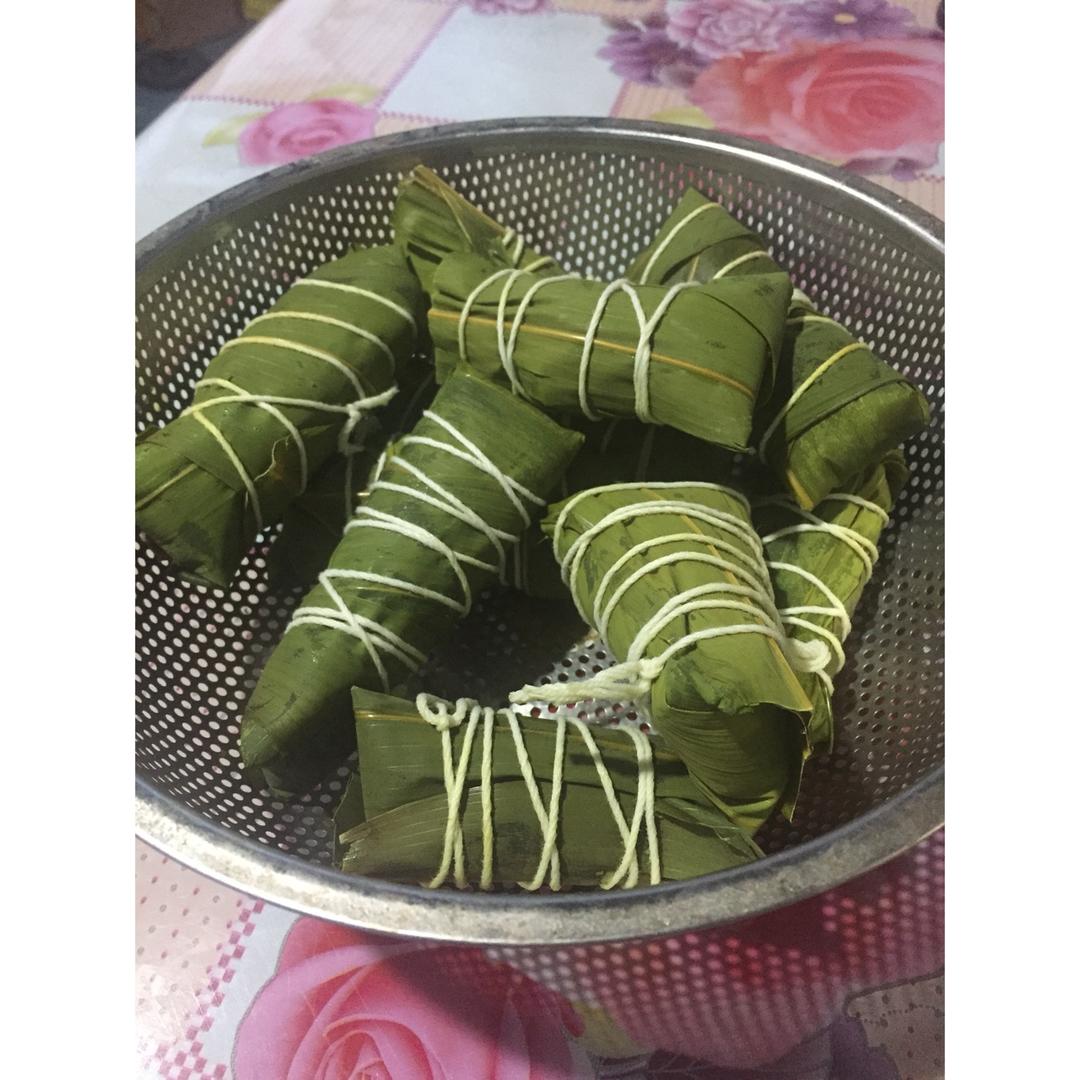 四角长粽子的包法（有视频）