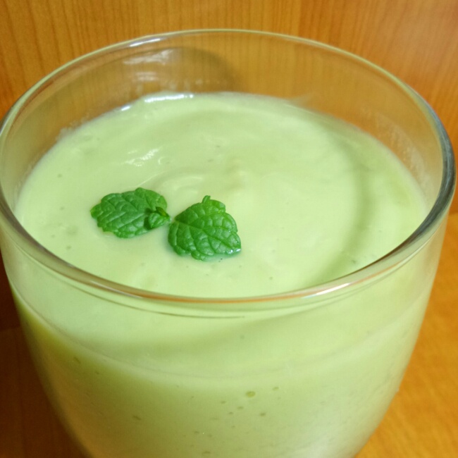 香蕉牛油果smoothie
